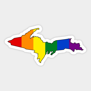 UP Michigan Pride Sticker